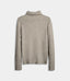 Solid-Color Turtleneck Sweater