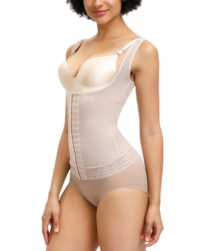 Plus Size Women Vest Tummy Belly Girdle Body Shaper