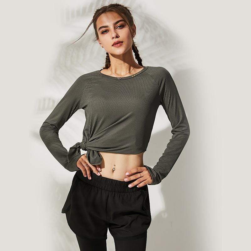 Loose Sport neck Long Sleeve