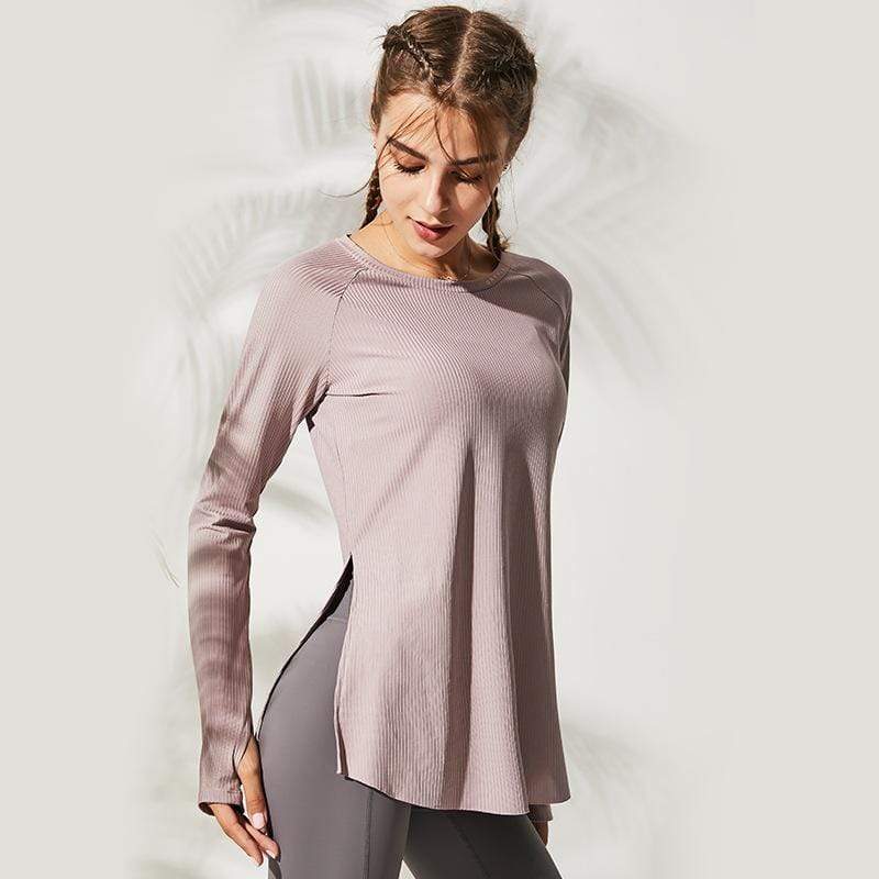 Loose Sport neck Long Sleeve