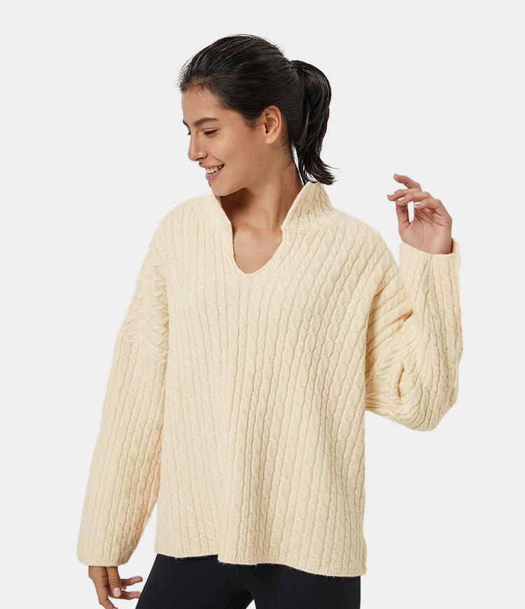 Cable Knitted Sweater