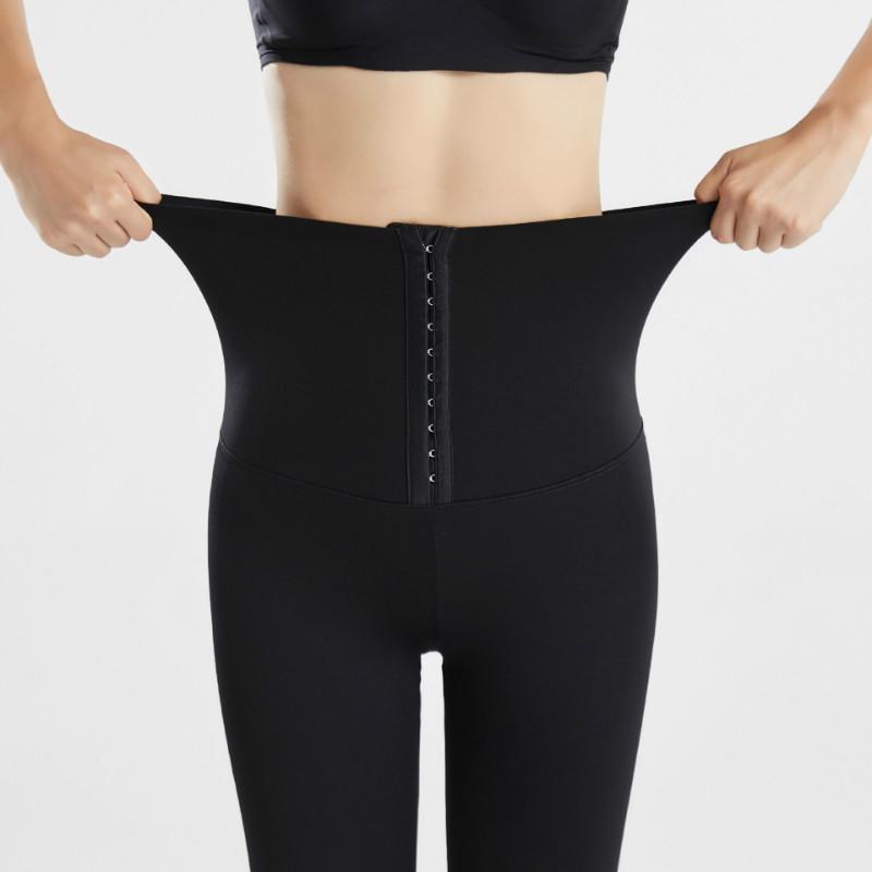 Triple Breasted High Waist Yoga Leggings