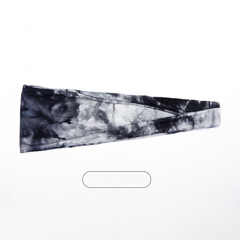 Broad brimmed headband outdoor leisure fitness