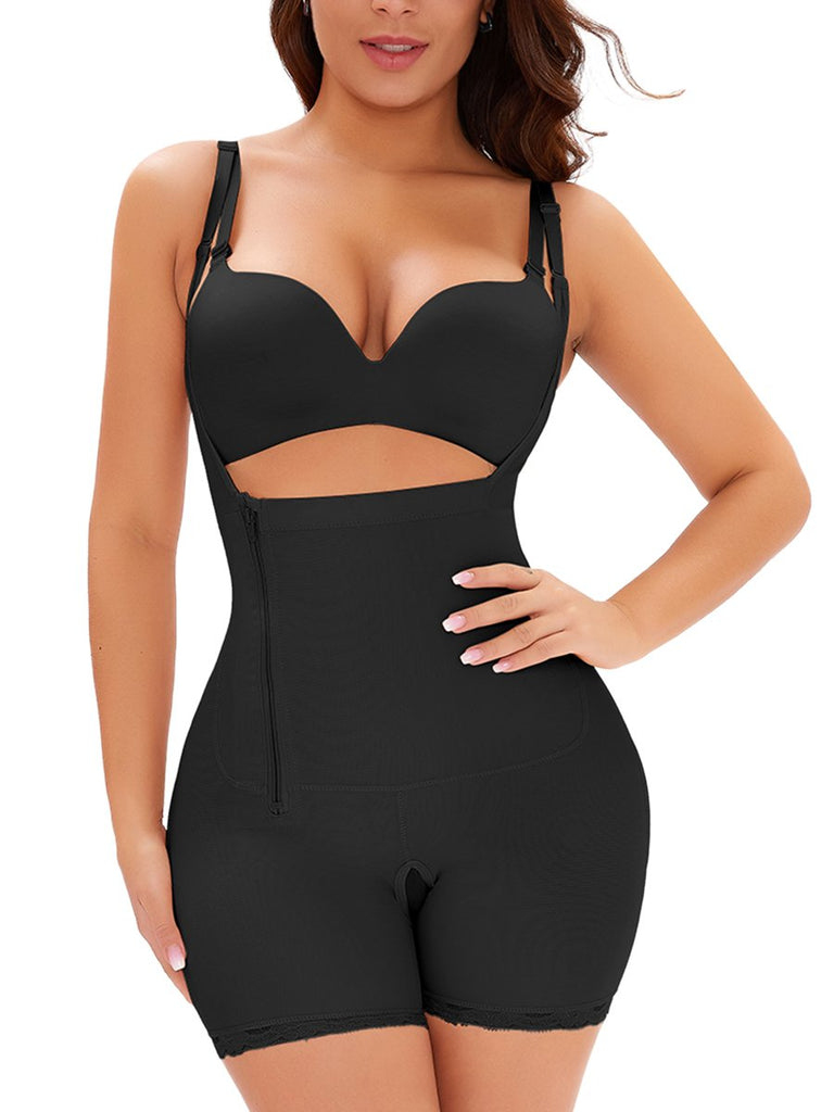 Postpartum Surgery Tummy Control Shapewear Side Zipper