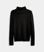 Solid Color Turtleneck Sweater