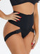 Mid waist Abdomen Adjustable Breasted Hip Crotch Shorts