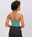 Bloom Square Neck Crisscross Strappy Tank Top