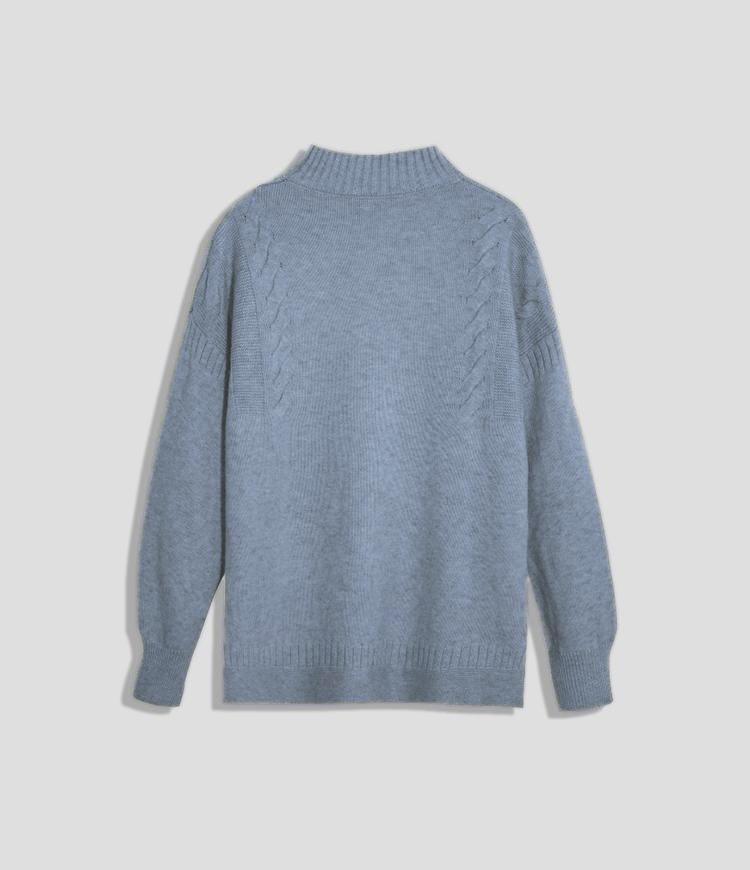 Mock Neckline Sweater