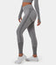 FLOW High Waisted Smile Design Seamless Full Length Leggings