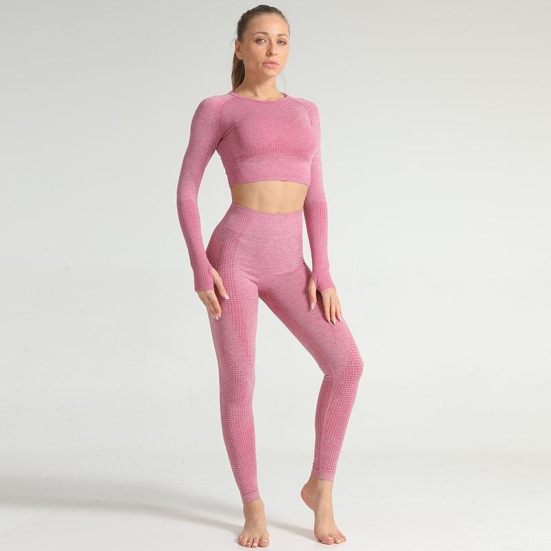 Dot Jacquard Sports Suit
