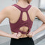 Adjustable Buckle Sports Bra