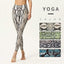 High-waisted Print Tight Training Exercise Pants