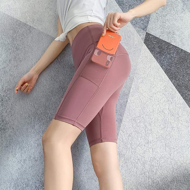 High Waist Running Shorts