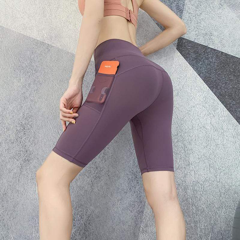 High Waist Running Shorts