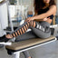 White Letter Print Cutout Pants