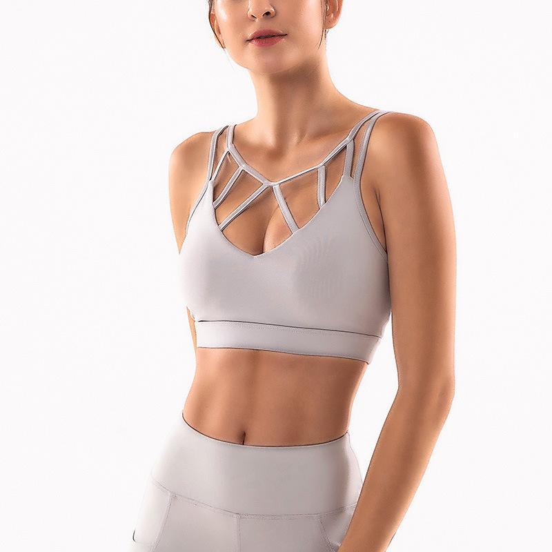 Personalized Zipper Fitness Bra