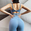 Shockproof Gathered Sports Fitness Yoga Bra