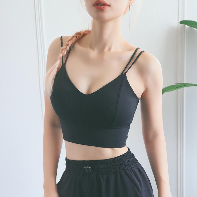 Double Straps Yoga Bra
