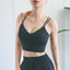 Double Straps Yoga Bra