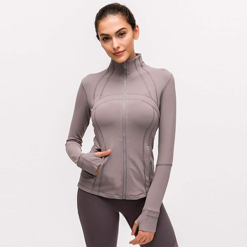 New Slimmed Zippered Running Jacket