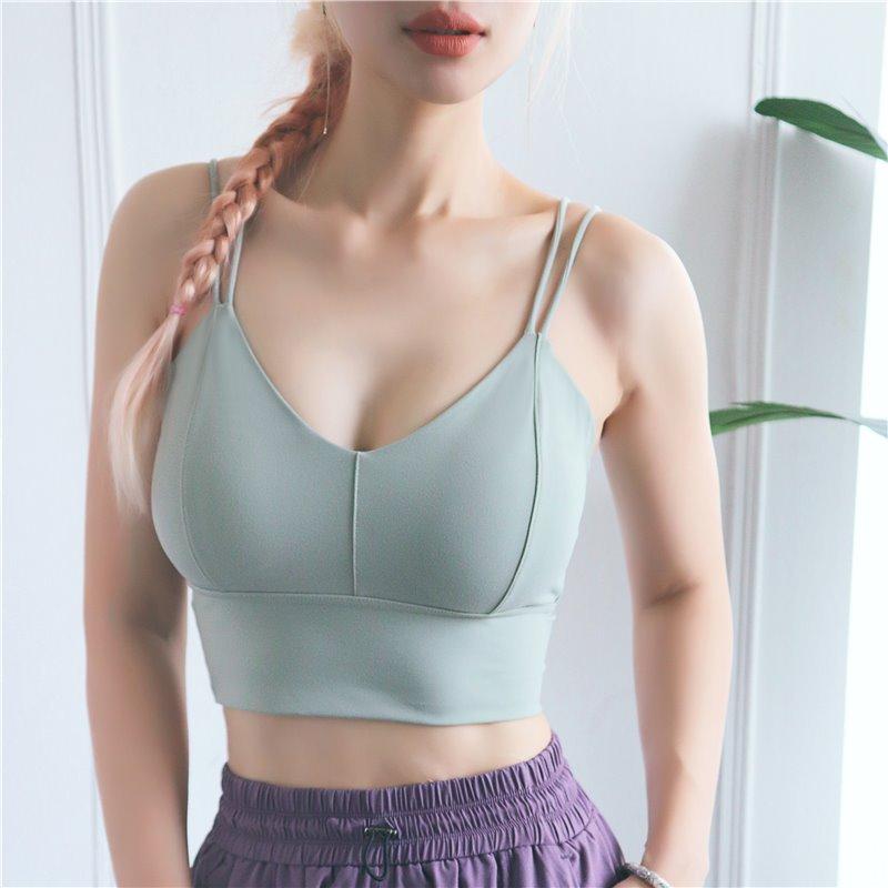 Double Straps Yoga Bra