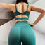 Shockproof Gathered Sports Fitness Yoga Bra