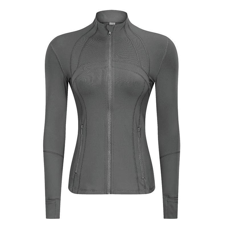 New Slimmed Zippered Running Jacket