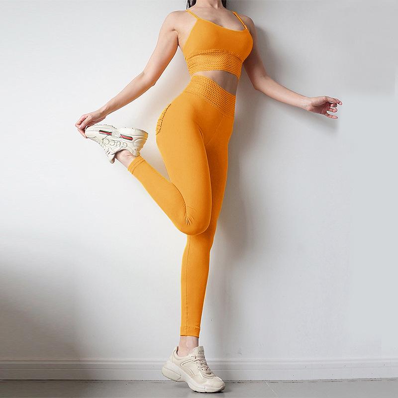 Sexy Tight Shockproof Yoga Suit