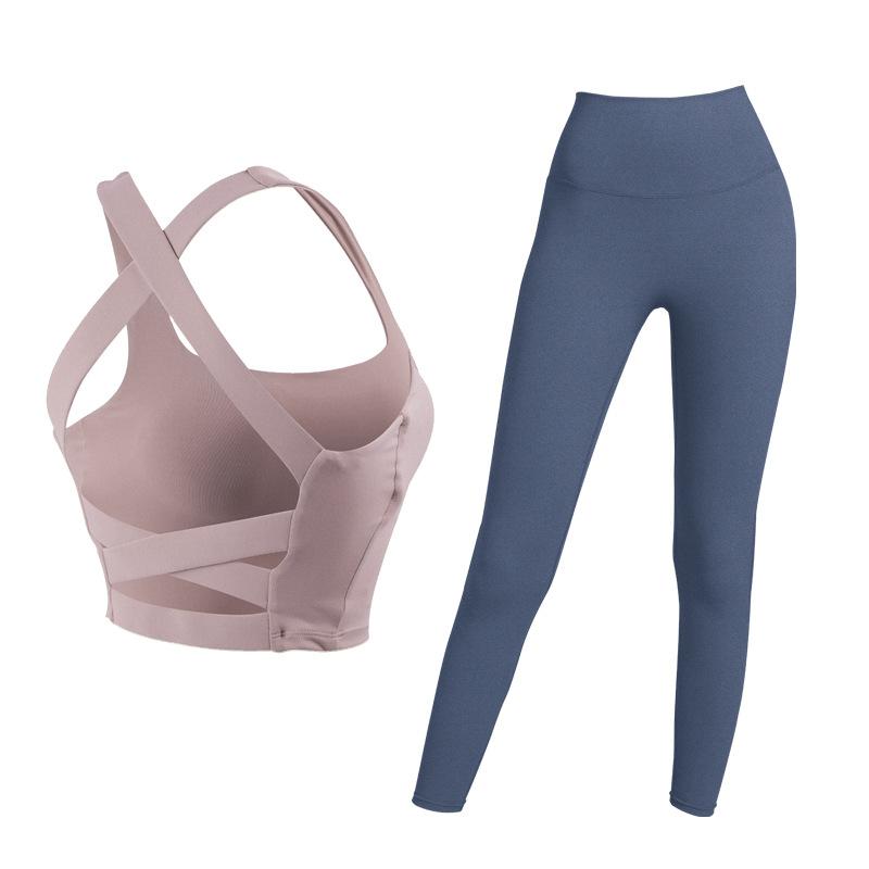 Tight Fitness High Impact Sports Bra Leggings