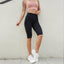 Skinny stretch quick drying yoga shorts