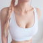Adjustable Shoulder Strap Yoga Bra