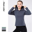 Outdoor Body-building Elastic Sports Fitness Hoodies