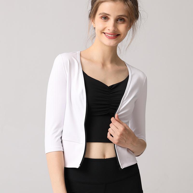 Slim Fit Ventilated Casal Yoga Jacket