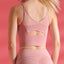 Mesh Stitching Sports Bra