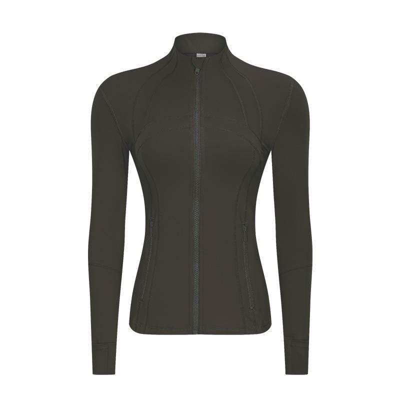 New Slimmed Zippered Running Jacket