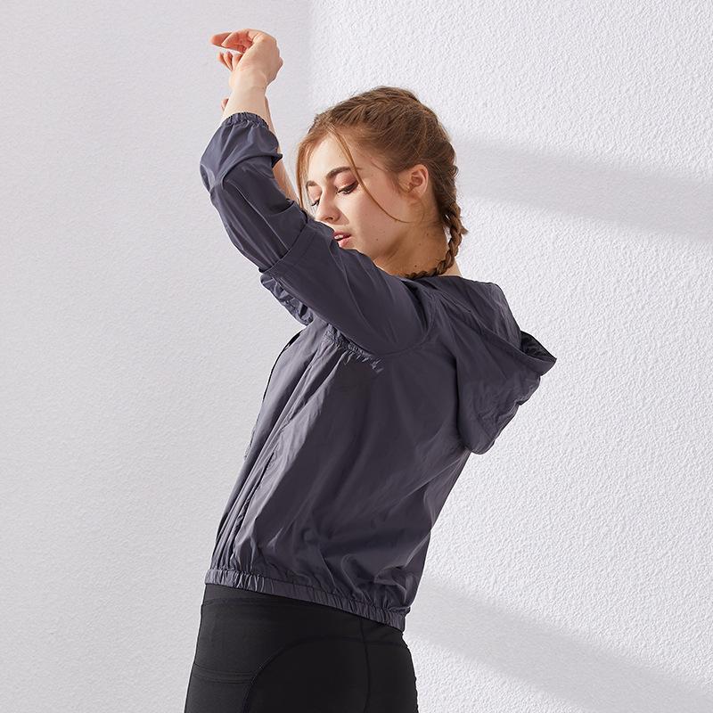 Casual Pure Colour Loose Sport Jacket