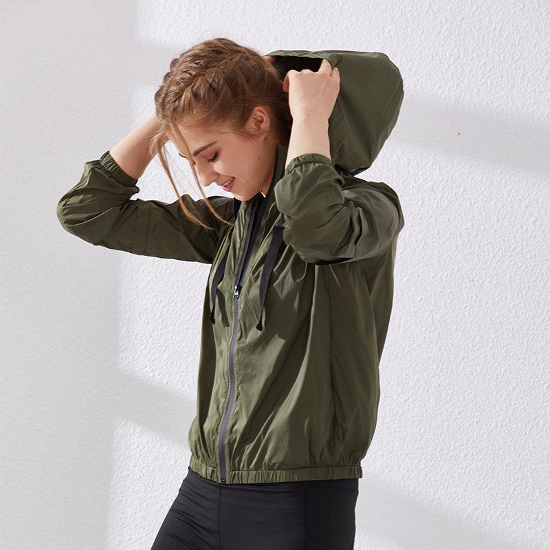 Casual Pure Colour Loose Sport Jacket