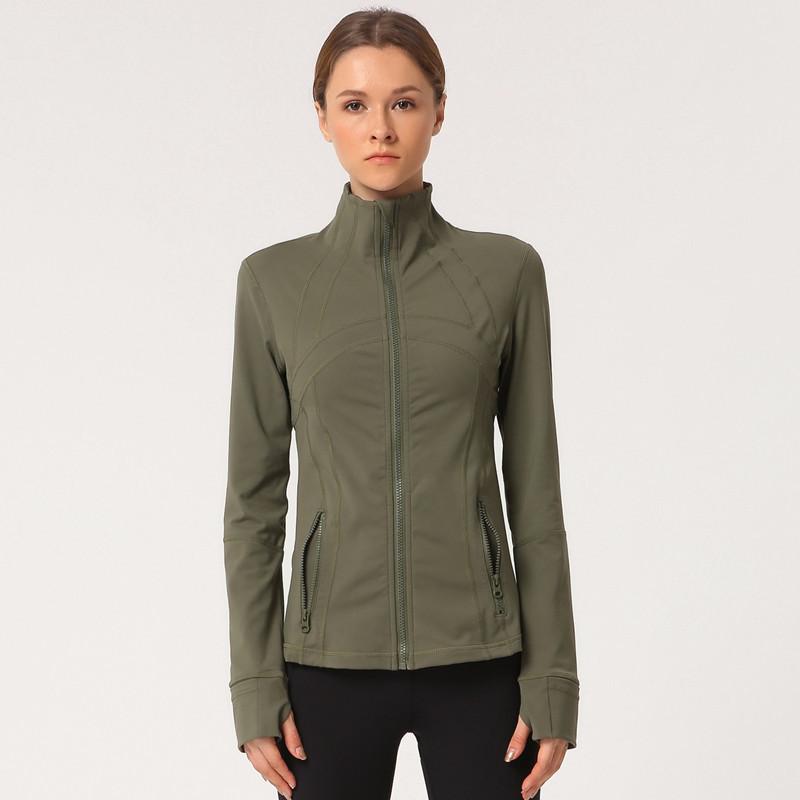 Fall Solid Color Windproof Jacket