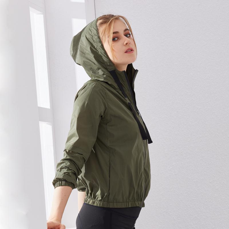Casual Pure Colour Loose Sport Jacket
