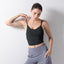 Sexy Pure Colour Shockproof Yoga Bra