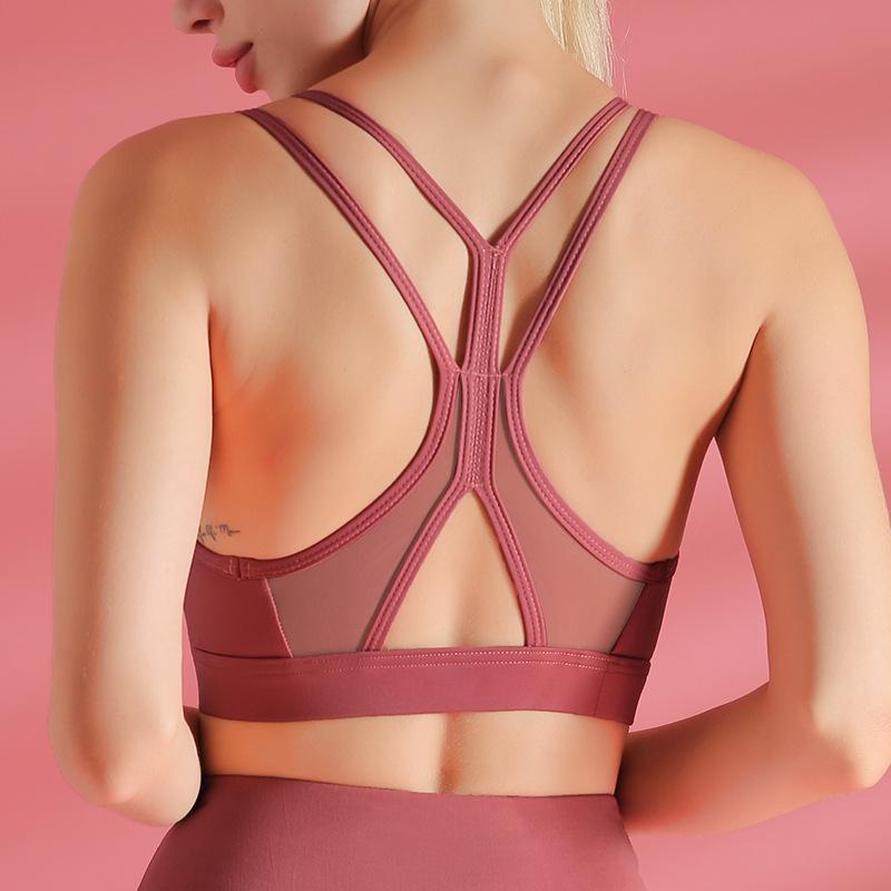 Shockproof Splicing Bra