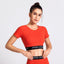 Breathable Half Sleeve Open Navel Fitness Suit
