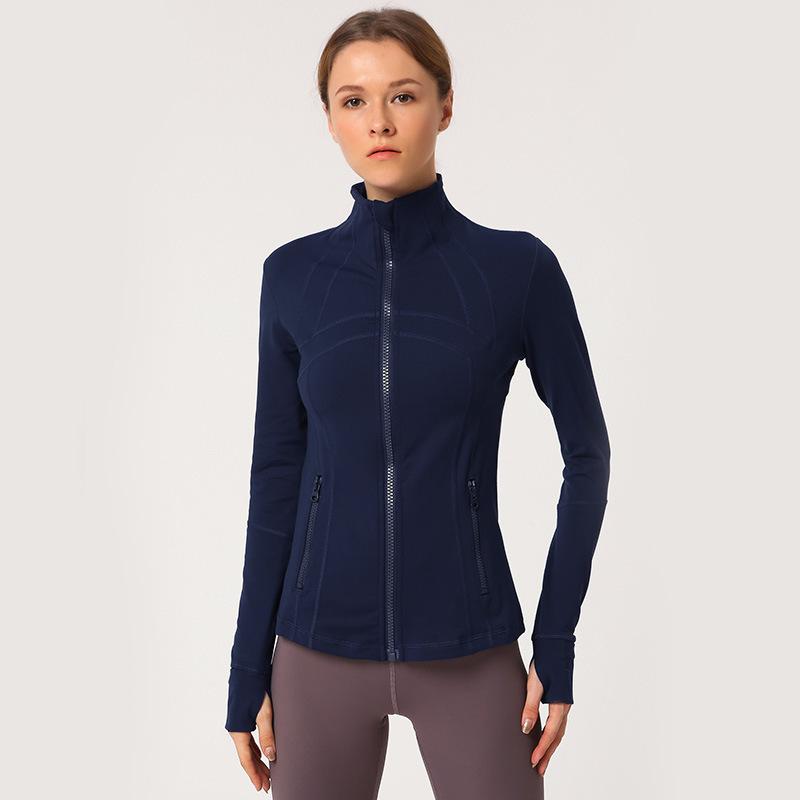 Fall Solid Color Windproof Jacket