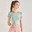 Exposed Navel Tight fitting shirts