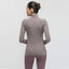 Skin Friendly Nude Fitness Top Stretch Slim Fit Long Sleeve