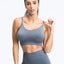 Letter Print Adjustable Sports Bra Shoulder Strap