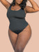 Basic - Scoop Tank Bodysuit With BUILT-IN Shapewear