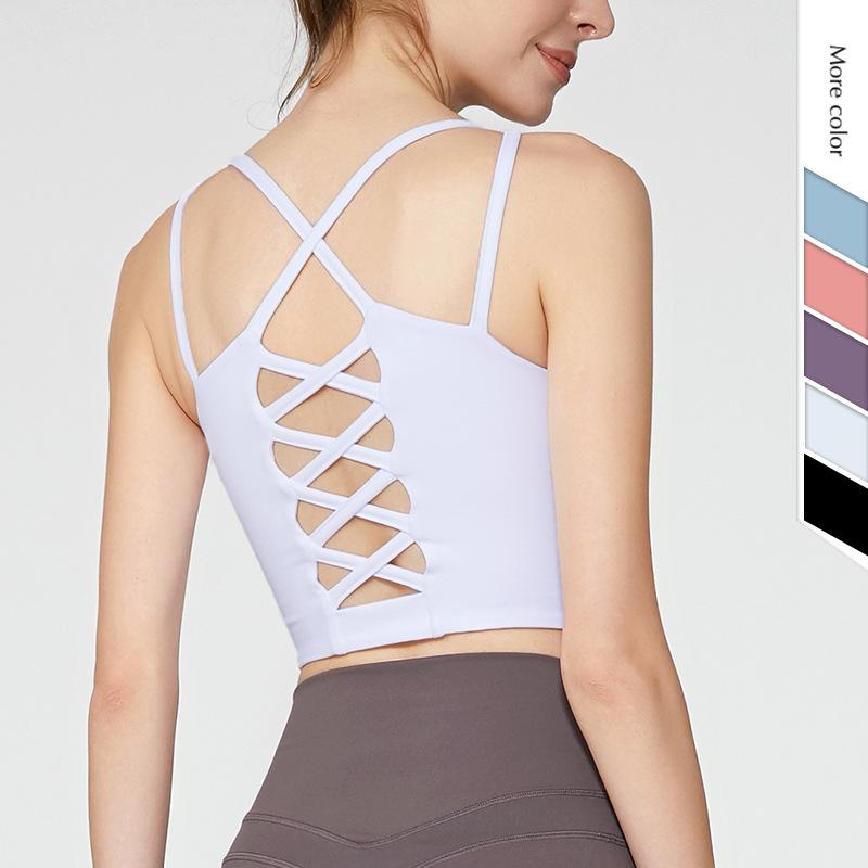 Shockproof Gather Yoga Vest
