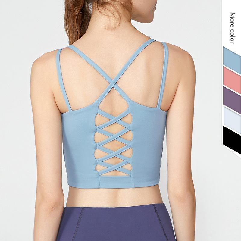 Shockproof Gather Yoga Vest