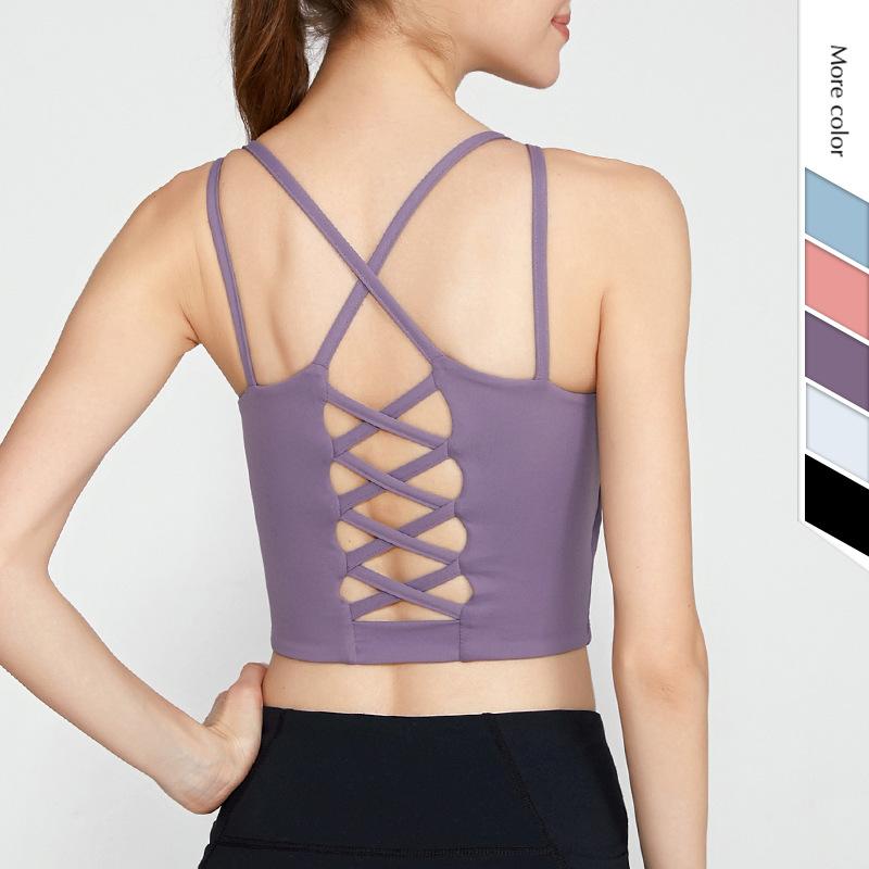 Shockproof Gather Yoga Vest